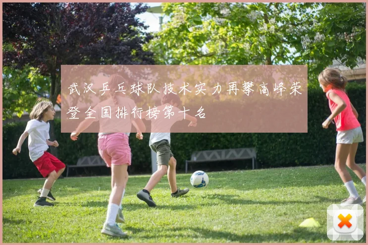 武汉乒乓球队技术实力再攀高峰荣登全国排行榜第十名